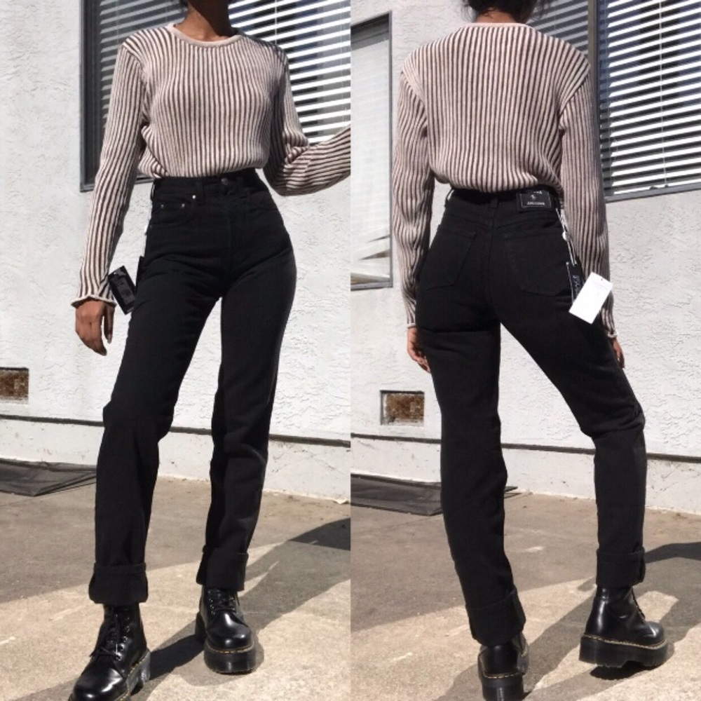 🎉HP🎉 Vintage Black Versace Jeans New With Tags - Picture 1 of 4